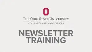Newsletter Training
