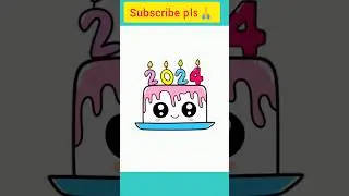 How to Draw a New Year Cake 2024 || 3 more Drawing Easy @ABSkidsTV