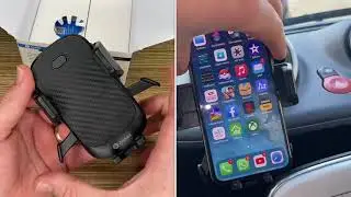 andobil Handyhalterung Auto Handyhalter mit L&uuml;ftungsclips Smartphone Halterung Unboxing + Anleitung