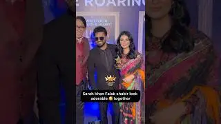 #FalakShabbir and #SarahKhan Spotted together at last mega episode of #Sher drama