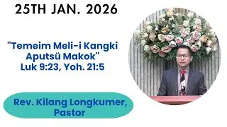 Rev. Kilang Longkumer, Pastor |