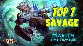 TOP 7 SAVAGE MOMENTS MOBILE LEGENDS #1