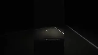 High way video at night in NB. 11 pm unofficial curfew time.