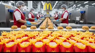 Inside the McDonald&rsquo;s Factory | Fries, Nuggets, Coke & Pepperoni (Full Process) | Process Vision