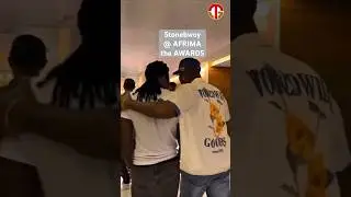 Stonebwoy, Patoranking & Mr P Link Up at AFRIMA Awards Lagos