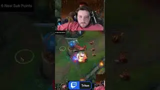 LEAST AGGRESSIVE WARWICK TOWER DIVE #fyp #leagueoflegends #leaguetok #warwick #garen #loltriton