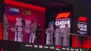 Qatar GP 2025 - F1 RACE Podium Celebration