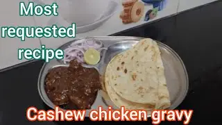 How to do restaurant style cashew chicken gravy 