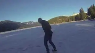 Ice Skating Alta Lake, Whistler