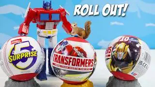 Transformers Zuru 5 Surprise Toys More than Meets the Eye! Review