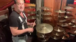 Zildjian K pre aged dry light ride 20” 1998 grams DEMO VIDEO