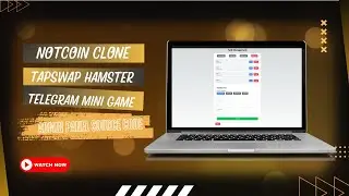 How to Manage Your Crypto telegram mini Game || Notcoin, Hamster, and Tapswap Admin and User Panel
