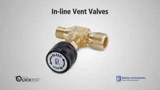 How To Use In-line Vent Valves | Ralston Instruments
