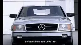 #1471. Mercedes benz auto 2000 1981 (Prototype Car)