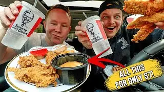 Is This The Best Deal In Fast Food? | The KFC $7 Fill Up Box | Number Six With Cheese