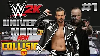 Its All About Fade to BOOM! | WWE 2K Universe Mode | AEW COLLISION | EPISODE 1