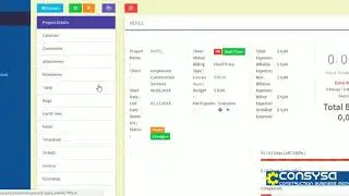 How to start a new Project in CONSYSA