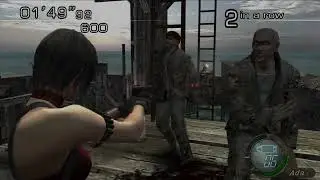 Resident Evil 4 (2005) - (The Mercenaries) - Play Ada Wong Episode 4
