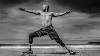 Veteran finds peace in yoga class