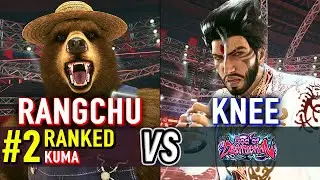T8 🔥 RANGCHU (#2 Ranked Kuma) vs KNEE (Shaheen) 🔥 Tekken 8 High Level Gameplay