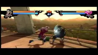 Naruto: Rise of a Ninja - XBOX 360 - Crazy SpEcIaL (Sarutobi) VS. (Sakura)