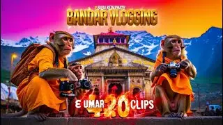 AI Bandar Vlogger 😂🔥 #youtubeshorts #youtubeshort #comedy #funny #viralshort