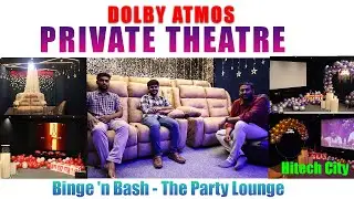 Dolby Atmos private  Theatre Setup at Hitech City Hyderabad