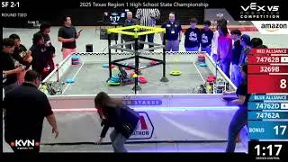2025 Texas Region 1 : Division 1 - SF #2-1 - 74762B & 3269B vs 74762D & 74762A - Auton + Driver