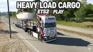🚛 Heavy Yacht Transport | Scania Beast in ETS2 😍