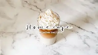 Tres leches iced latte x B coffee co
