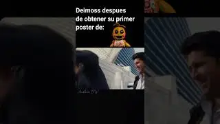 Deimoss con un poster de toy chica
