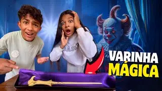 PEDIMOS UMA VARINHA MÁGICA DA DARK WEB * deu ruim