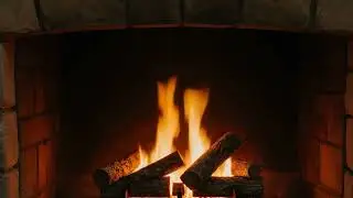Crackling Fireplace Sounds 🔥 1 Hour for Sleep, Relaxation & Stress Relief