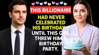 This billionaire had never celebrated his birthday - until this girl threw him a birthday party.
