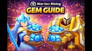 War Inc: Rising | Gem Guide - What To Use Gems On???