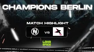 VCT CHAMPIONS BERLIN HIGHLIGHTS 2021 | TEAM ENVY vs X10 CRIT