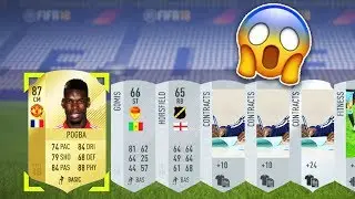 WTF 87 POGBA IN A SILVER PACK!😱 - TOP 10 LUCKIEST PACKS OF FIFA 18