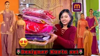 Meesho Designer Kurta Set Haul 😍 || Viral Suit Set 