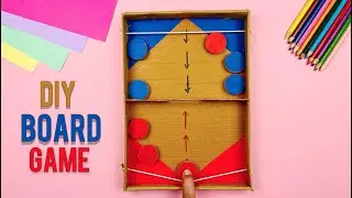 Make Your Own Board Game! 🕹️ Fun & Easy Craft for Kids