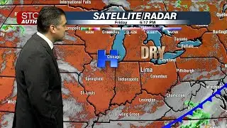 Chief Meteorologist Adam Musyt's Friday Evening Forecast