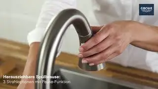 Bath Taps for Modern Kitchen | GROHE Zedra Collection | Increased Operation #xtwostore