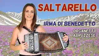 SALTARELLO ABRUZZESE (Popolare) IRMA DI BENEDETTO - Organetto Abruzzese Accordion