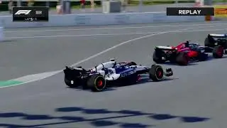 F1 23 Ps4 Gameplay race replay highlights Saudi Arabian Grand Prix Sprint Alpha Tauri