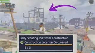 Daily Scouting Industrial Construction, Discover Industrial Construction sites Fortnite STW