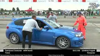Tesla Model S VS Subaru Impreza WRA STI GRB 1/8 Финала Кубок РАФ по дрэг-рейснингу 2022 ЭТАП 2