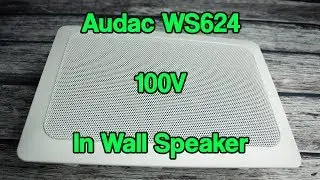 Audac WS624 100V In Wall Speaker