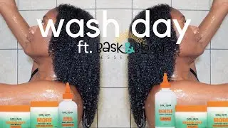 Wash Day Routine ft. Bask and Bloom on 4A/4B Natural Hair
