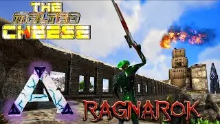 Amo Plays Ark - Ragnarok on Melted Cheese S1E8 - Castle Bridge Reconstruction & Upgrade (Gameplay)