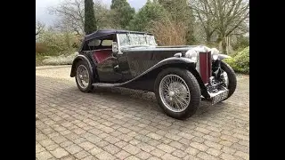 1937 MG TA &ndash; with correct MPJG Engine - offered for sale with Robin Lawton Vintage & Classic Cars