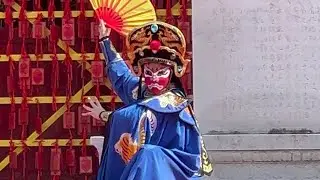 【長崎孔子廟】変面ショー【ランタンフェスティバル】